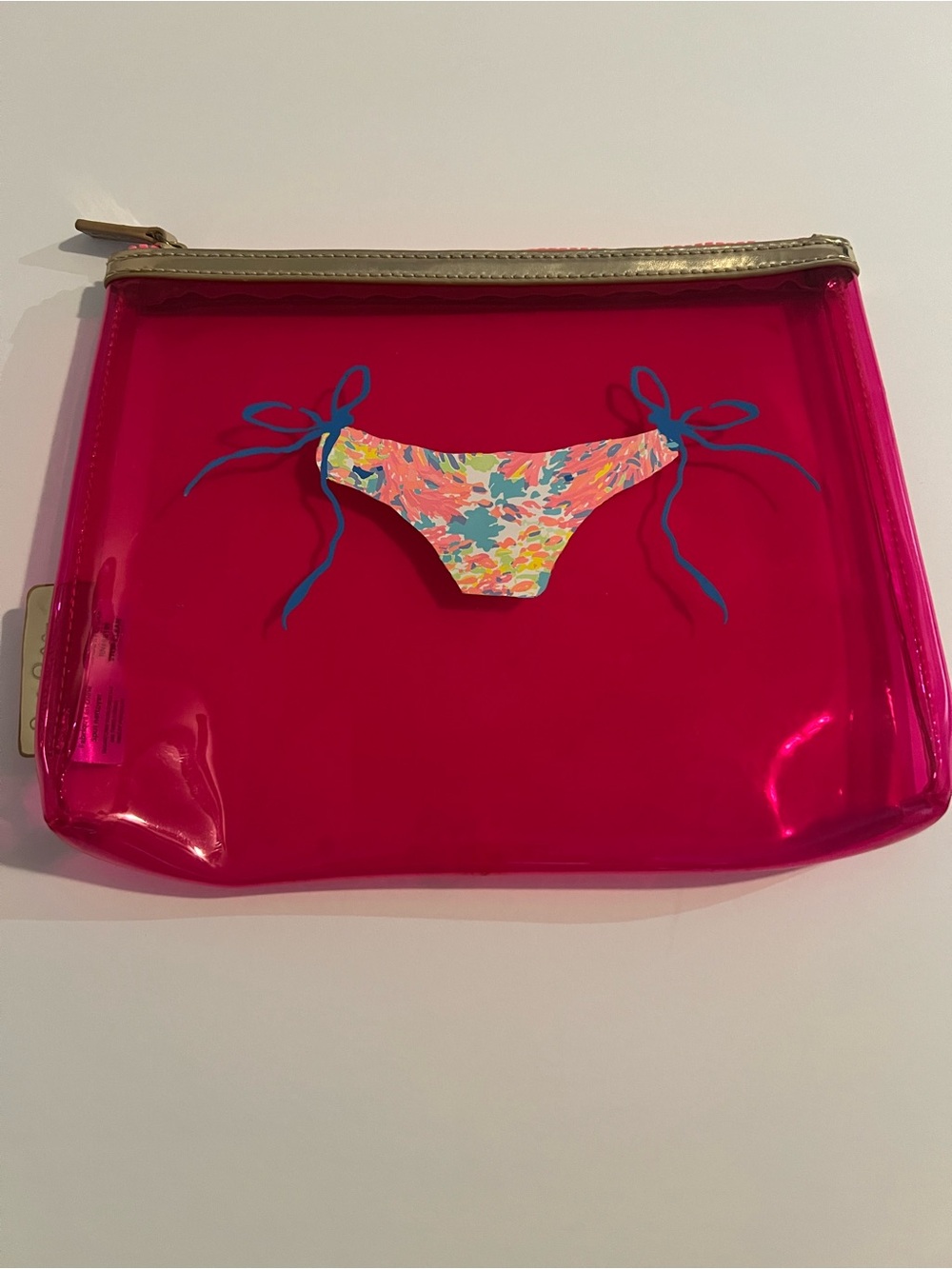Lily Pulitzer  Bikini Beach Pouch Carry On  Summer Holiday